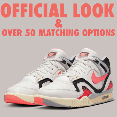 Official Look at the Andre Agassi's Signature Air Tech Challenge II 'Hot Lava' & Over 50 Matching Options