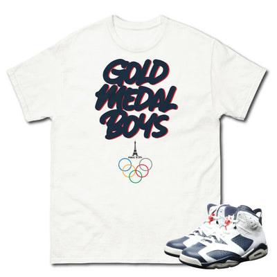 USA Basketball Gold Medal Boys Shirt Paris OlympicS Edition