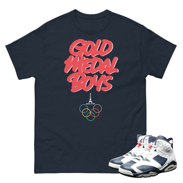 USA Basketball Gold Medal Boys Shirt Paris OlympicS Edition