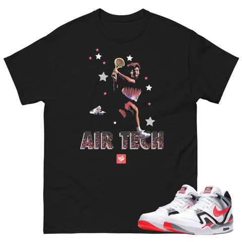 Air Tech Challenge 2 Hot Lava Shirt - Sneaker Tees to match Air Jordan Sneakers