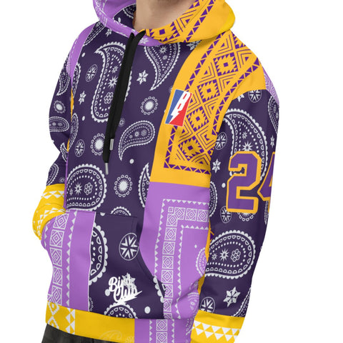 Kobe Mamba Paisley Hoodie - Sneaker Tees to match Air Jordan Sneakers