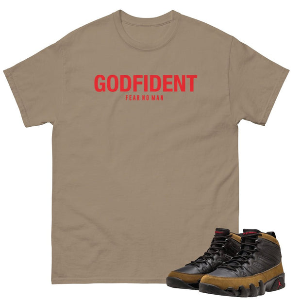 Retro 9 Olive Godfident Shirt