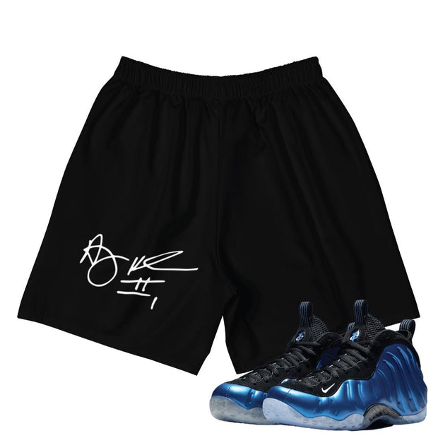 Air Foamposite One Royal Mesh Penny Logo Shorts