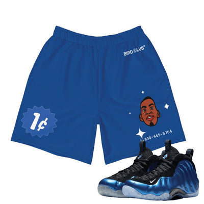 Air Foamposite One Royal Mesh Penny Logo Shorts