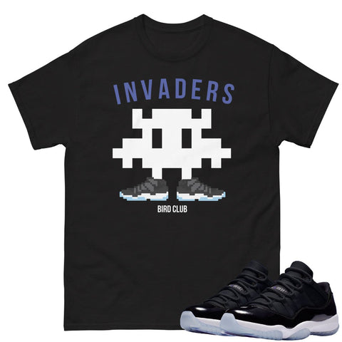 Retro 11 Space Jam Low Space Invaders Shirt