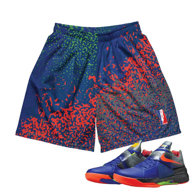 KD 4 Nerf Splatter Mesh Shorts