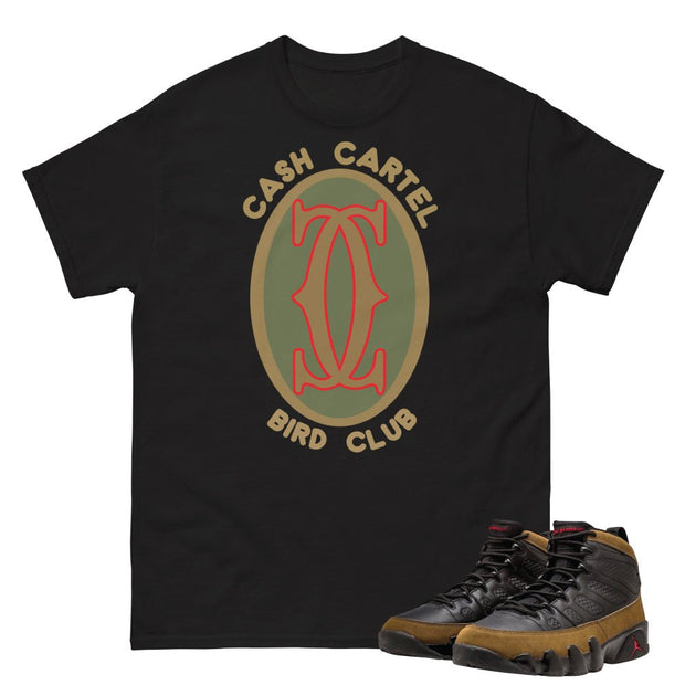 Retro 9 Olive Cash Cartel Shirt