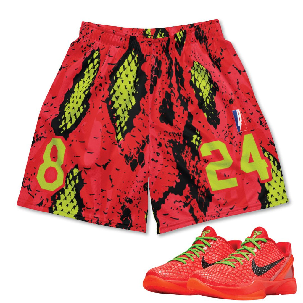 Nike Kobe Red Marble Basketball shops Shorts