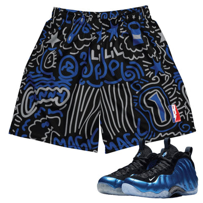 Air Foamposite One Royal Shorts