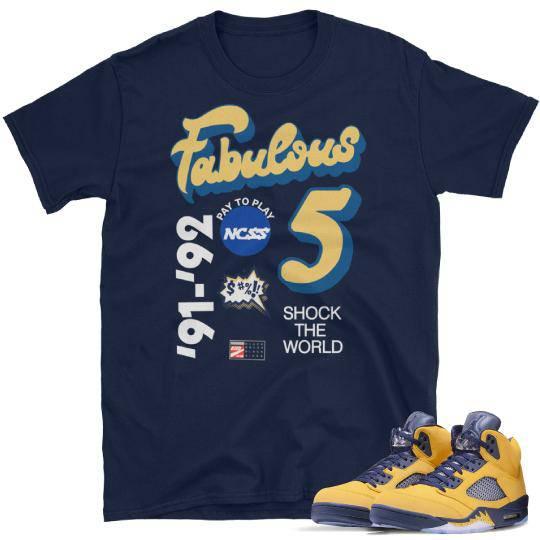 Jordan 12 michigan shirt best sale