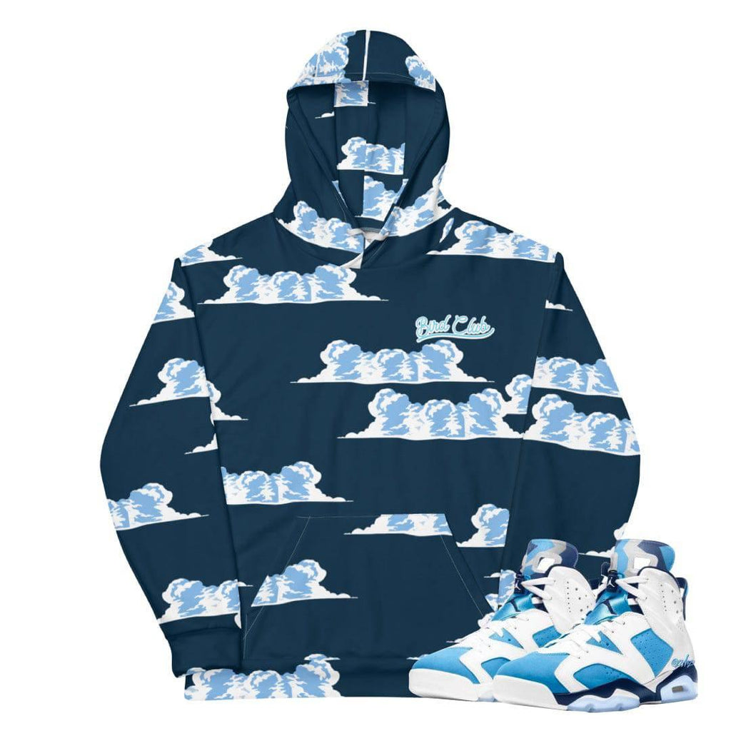 Air Jordan 6 UNC University Blue Match Shirts - Michael Jordan - LARVIKITE