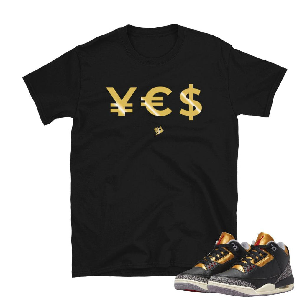 Shirt To Match Jordan 3 Retro Black Gold - offers Martin Tv 90s Melanin Got Em - Black Gold 3s Gifts Unisex Matching 3D Bomber Jacket