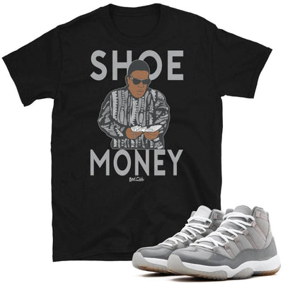 Retro 11 Cool Grey matching Shirt - Sneaker Tees to match Air Jordan Sneakers