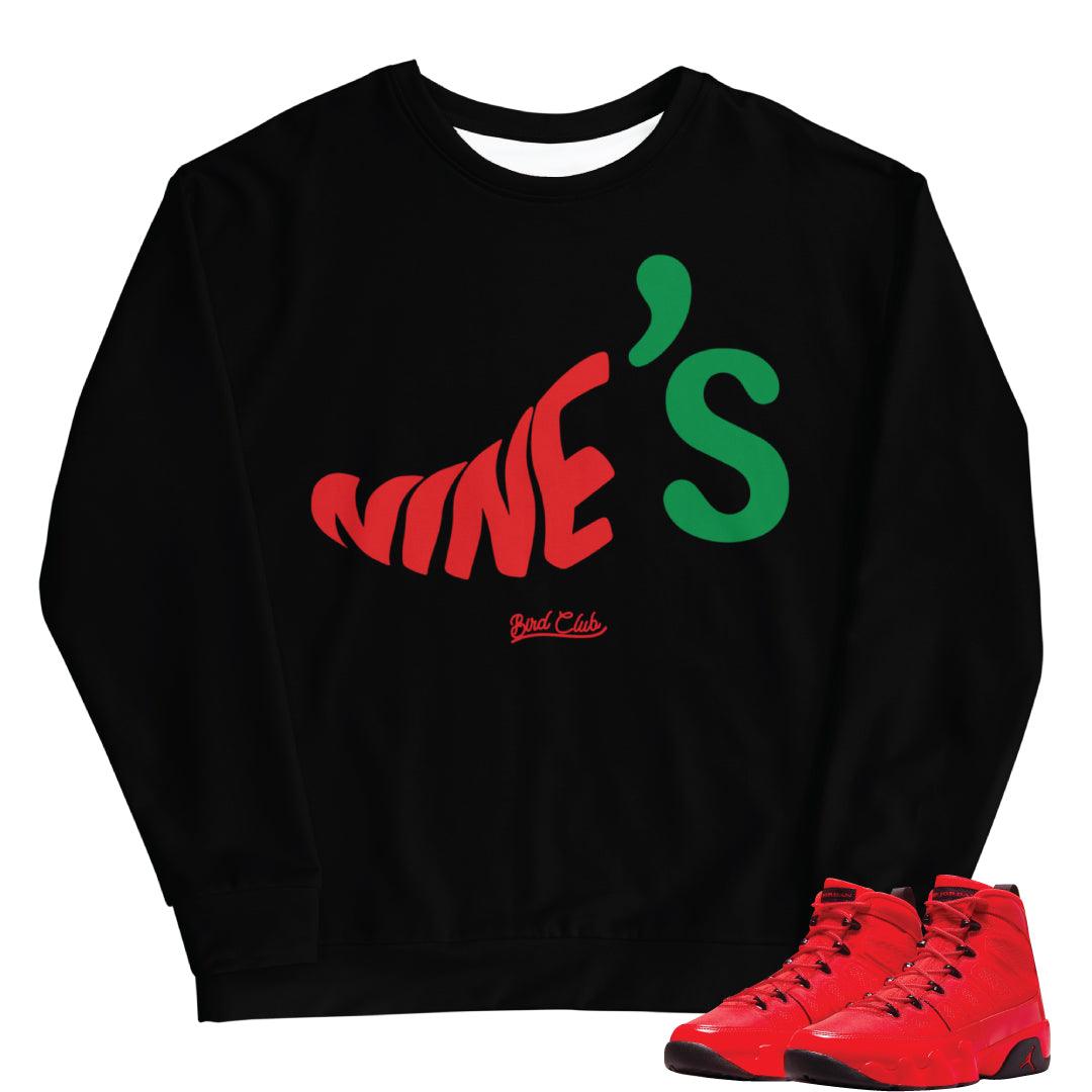 Jordan retro 9 sweatshirt best sale