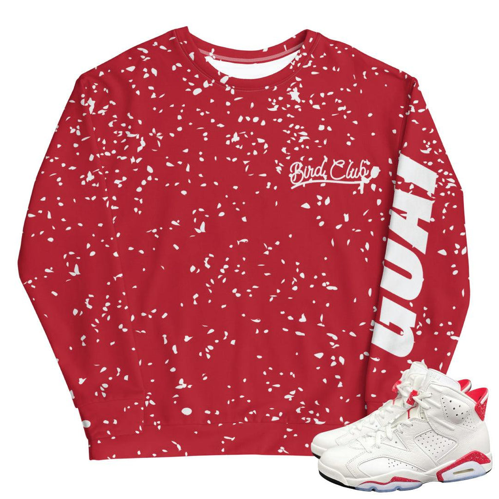 Match up the Air Jordan 6 Red Oreo Orlion with these new shirts